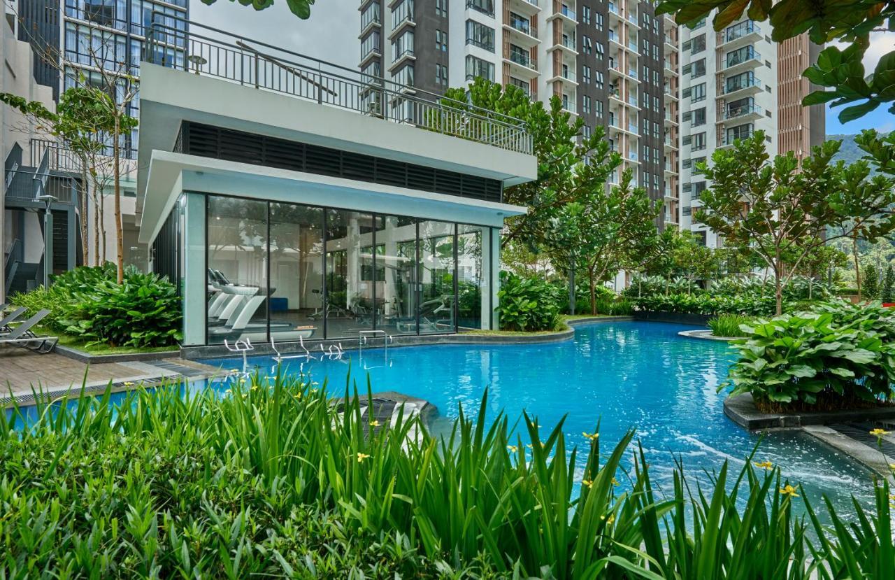 80 négyzetméteres, 2 hálószobás Apartman 2 fürdőszobával Gohtong Jaya területén Genting Highlands Kültér fotó